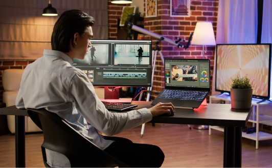 Création de vidéos promotionnelles et d'interviews de vos collaborateurs
